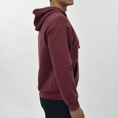 Hoodie afranelado estilo vintage Oversize