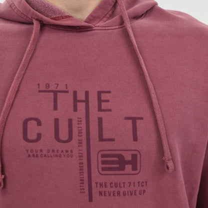 Hoodie afranelado estilo vintage Oversize