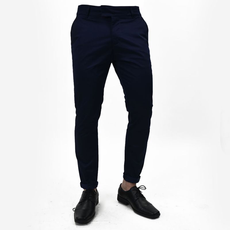 Pantalon pitillo satinado Old Money Perfect Fit
