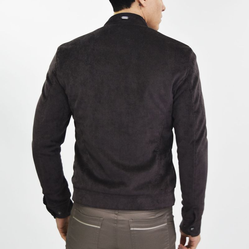 Casaca corduroy premium con forro afelpado