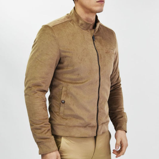 Casaca corduroy premium con forro afelpado