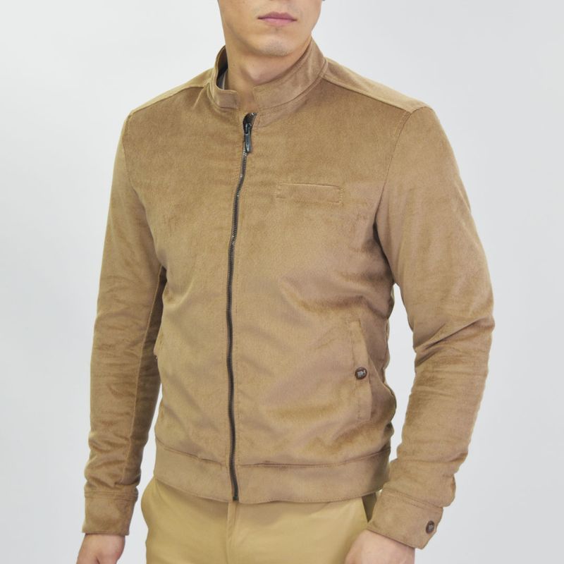 Casaca corduroy premium con forro afelpado