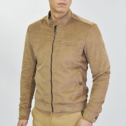 Casaca corduroy premium con forro afelpado