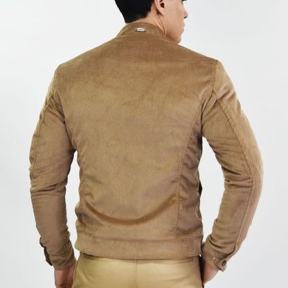 Casaca corduroy premium con forro afelpado