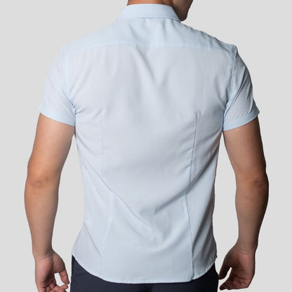 Minimal Short Sleeve Shirt | Perfect Fit | Special fabric - Super flex