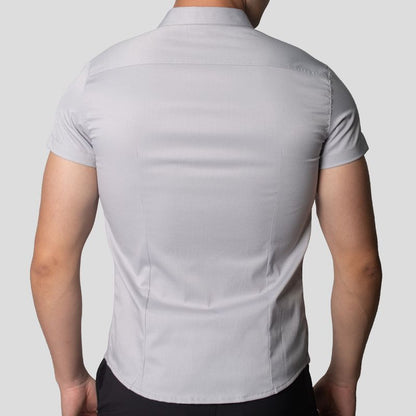 Short Sleeve Shirt | Perfect Fit | Linear Design