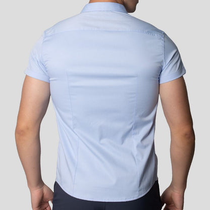 Short Sleeve Shirt | Perfect Fit | Linear Design
