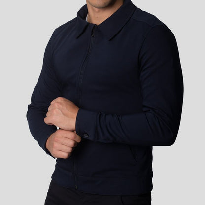 Casaca Semi Formal con Cuello Camisero | Perfect Fit | Super flex
