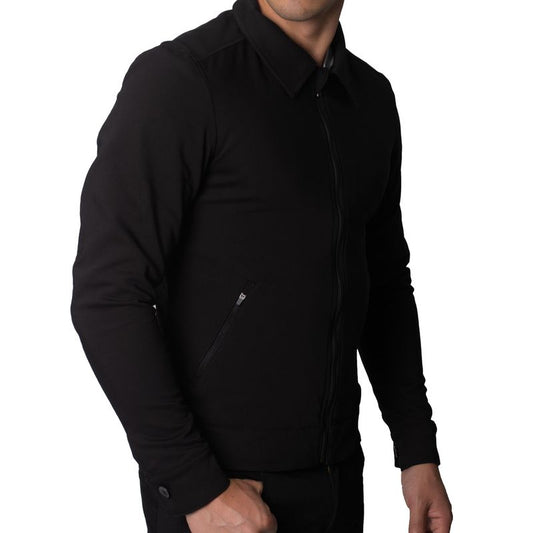 Casaca Semi Formal con Cuello Camisero | Perfect Fit | Super flex