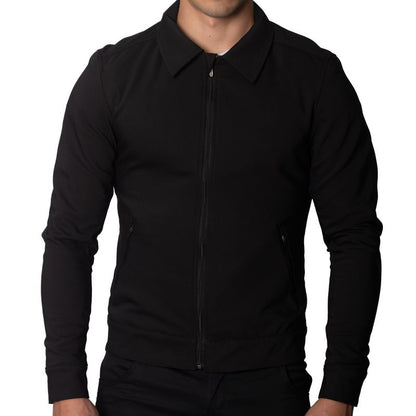 Casaca Semi Formal con Cuello Camisero | Perfect Fit | Super flex