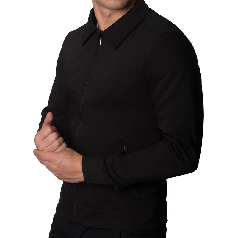 Casaca Semi Formal con Cuello Camisero | Perfect Fit | Super flex