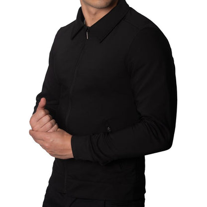 Casaca Semi Formal con Cuello Camisero | Perfect Fit | Super flex