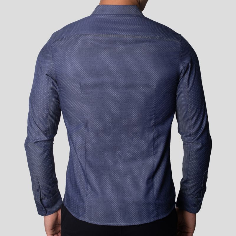 Suit Shirt | Perfect Fit | Mini Print Fabric – Wrinkle-resistant