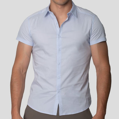 Camisa Manga Corta | Perfect Fit | Algodón Confort
