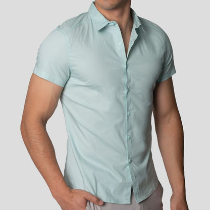 Camisa Manga Corta | Perfect Fit | Algodón Confort
