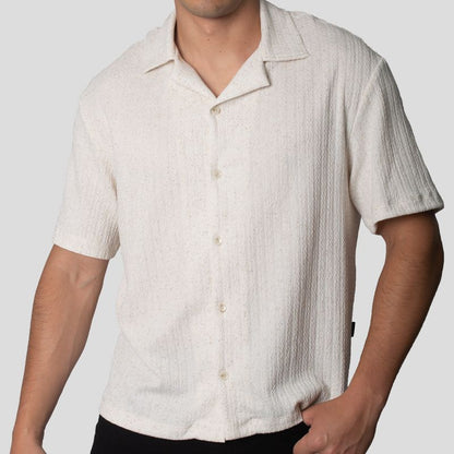 Camisa Bowling Relax Fit  Tejido especial - Super Flex  Oversize