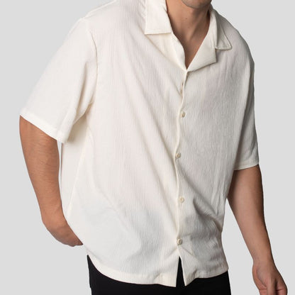 Bowling shirt / Relaxed fit / Special fabric / Air Flow / Oversized