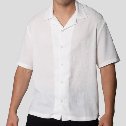 Bowling shirt / Relaxed fit / Special fabric / Air Flow / Oversized