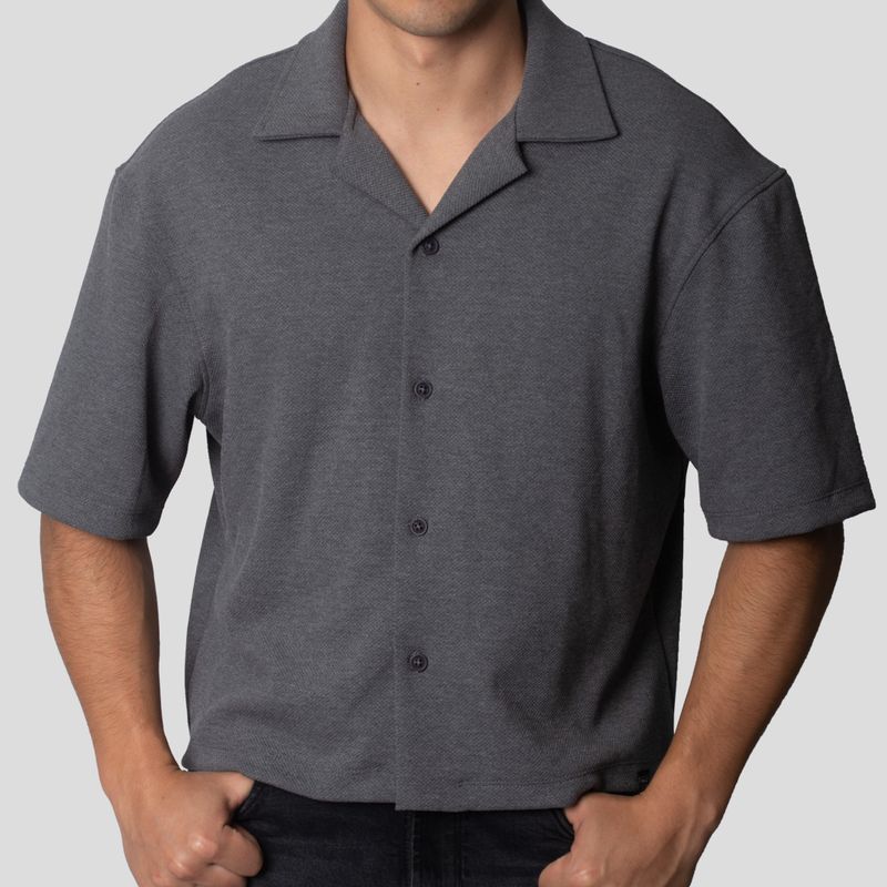 Bowling Shirt | Boxy Fit | Special Fabric | Heavy Knit | Oversize
