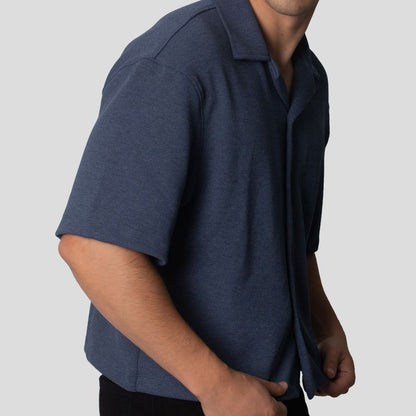 Bowling Shirt | Boxy Fit | Special Fabric | Heavy Knit | Oversize