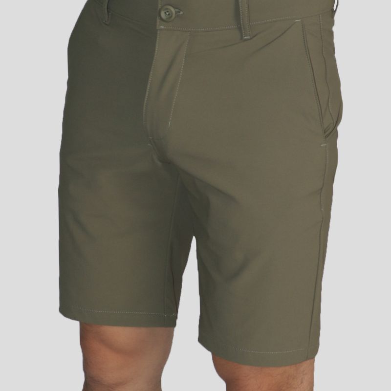 Water-Repellent Bermuda Shorts / Medium Fit / Smart Fabric - Water Repellent