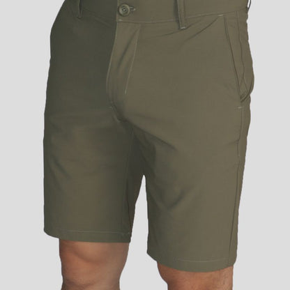 Water-Repellent Bermuda Shorts / Medium Fit / Smart Fabric - Water Repellent