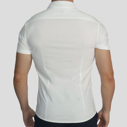 Minimal Short Sleeve Shirt | Perfect Fit - Super Flex Breathable