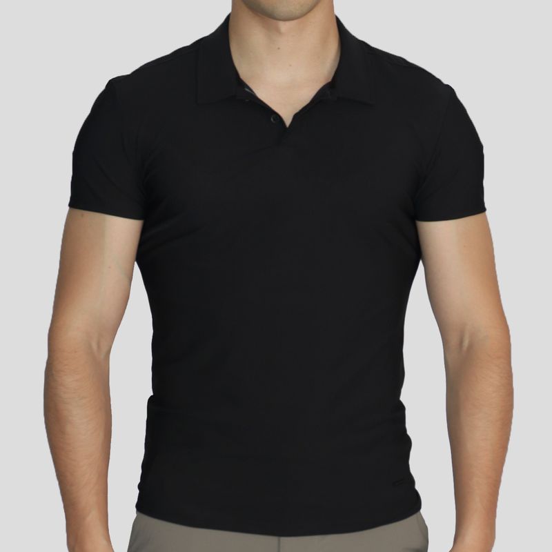 Polo Cuello Camisa Manga Corta | Perfect Fit | Smart Fabric Fresh Effect