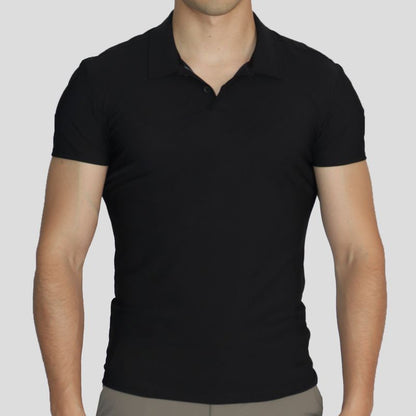 Polo Cuello Camisa Manga Corta | Perfect Fit | Smart Fabric Fresh Effect