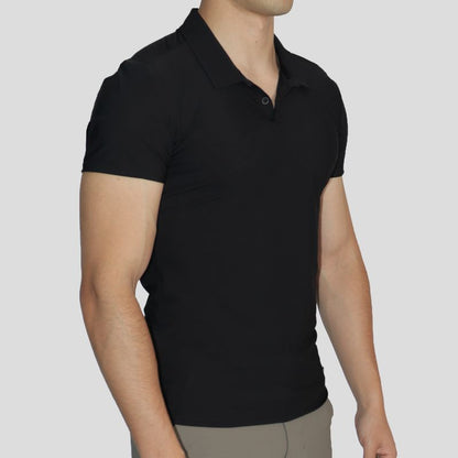Polo Cuello Camisa Manga Corta | Perfect Fit | Smart Fabric Fresh Effect