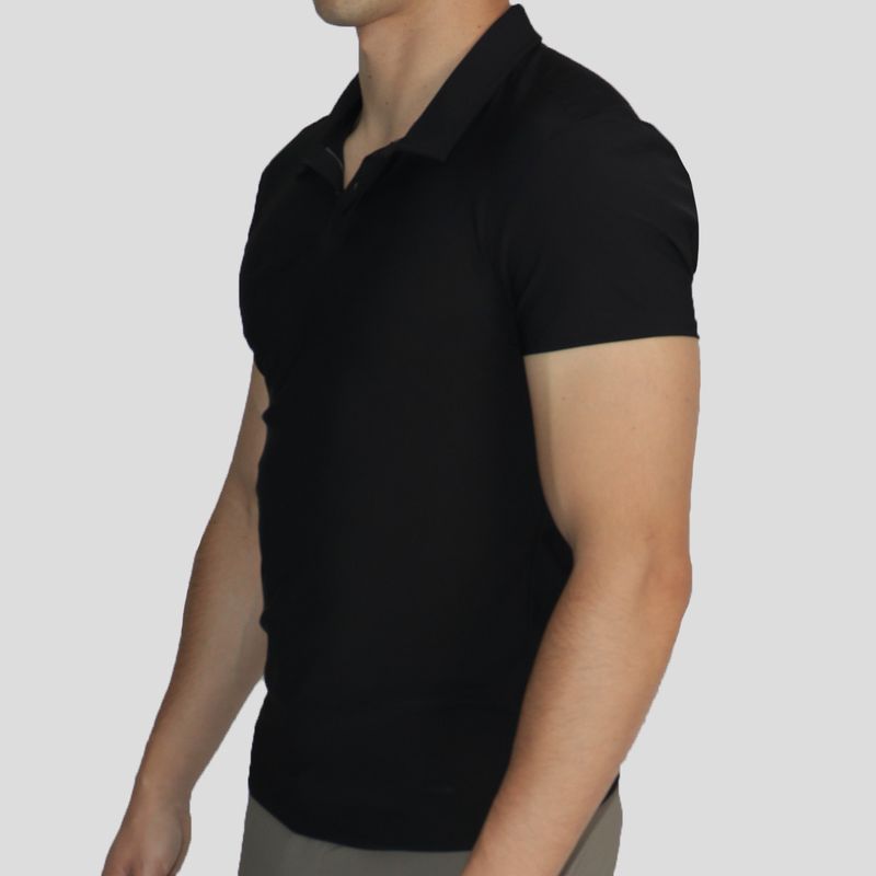Polo Cuello Camisa Manga Corta | Perfect Fit | Smart Fabric Fresh Effect