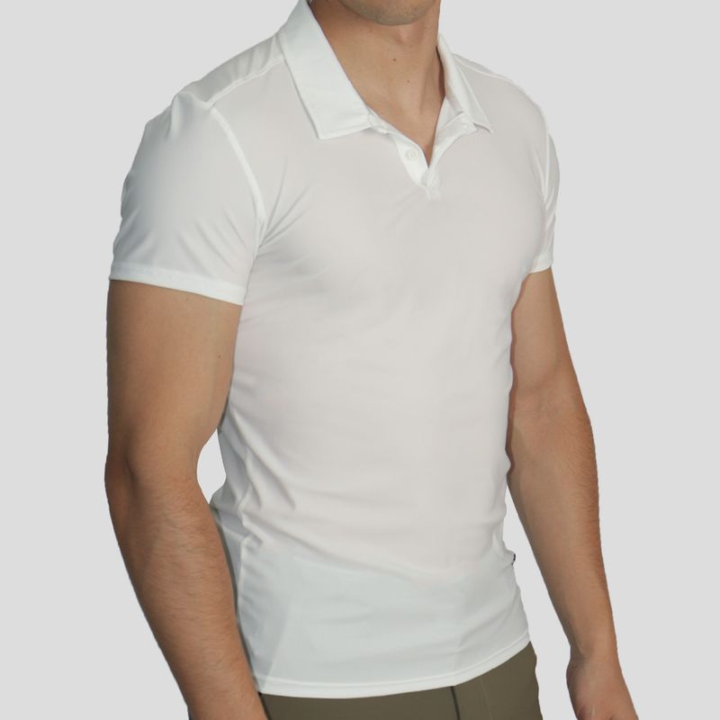 Polo Cuello Camisa Manga Corta | Perfect Fit | Smart Fabric Fresh Effect