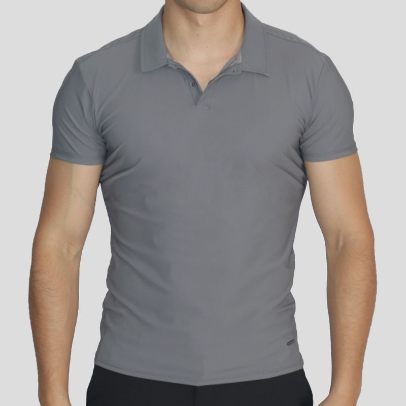 Polo Cuello Camisa Manga Corta | Perfect Fit | Smart Fabric Fresh Effect
