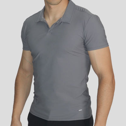 Polo Cuello Camisa Manga Corta | Perfect Fit | Smart Fabric Fresh Effect