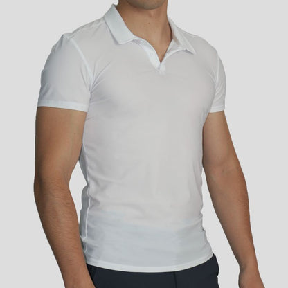 Polo Cuello Camisa Manga Corta | Perfect Fit | Smart Fabric Fresh Effect