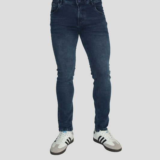 Pantalón de mezclilla cómodo | Semientubado | Mezclilla de primera calidad