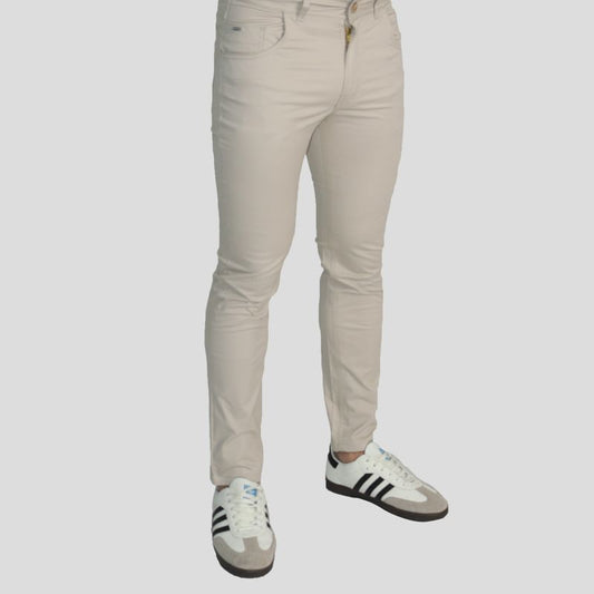 Pantalón Drill Confort | Semientubado | Drill Sarga Premium