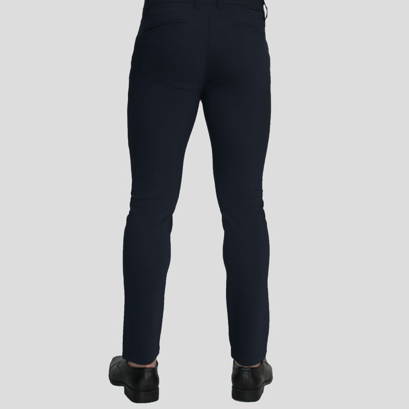 Semi-Slim Trousers | Special Anatomical Knit Fabric