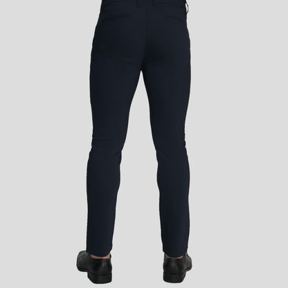 Semi-Slim Trousers | Special Anatomical Knit Fabric