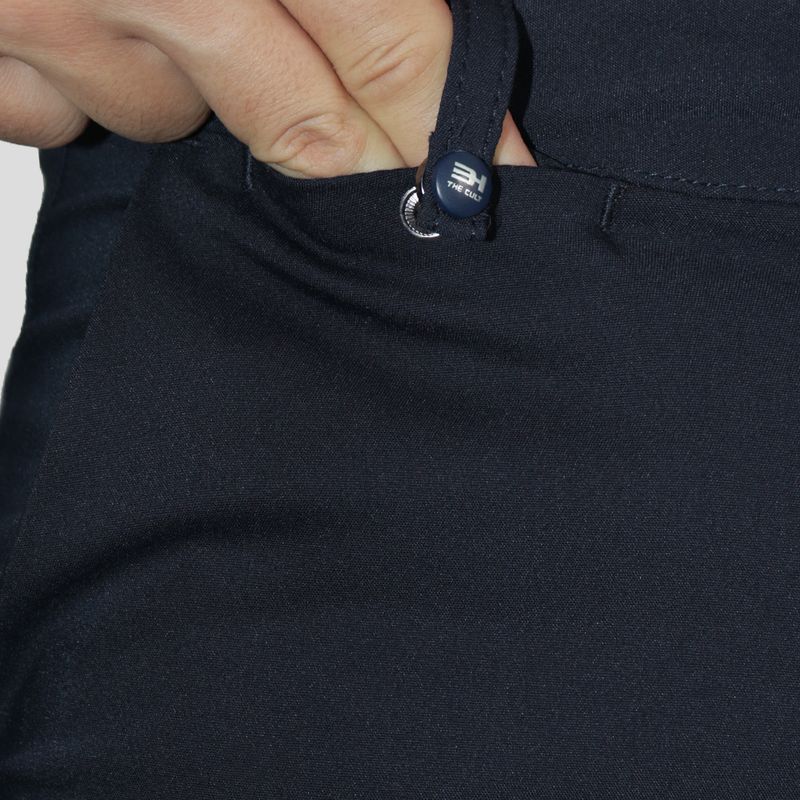 Semi-Slim Trousers | Special Anatomical Knit Fabric