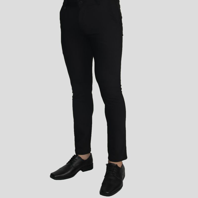 Semi-Slim Trousers | Special Anatomical Knit Fabric