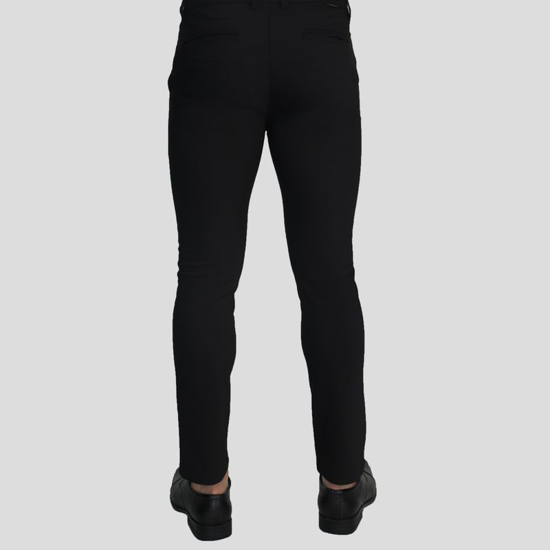 Semi-Slim Trousers | Special Anatomical Knit Fabric