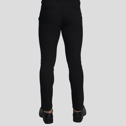 Semi-Slim Trousers | Special Anatomical Knit Fabric