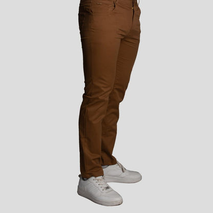 Casual Drill Trousers | Semi-Slim Fit | Premium Twill Drill