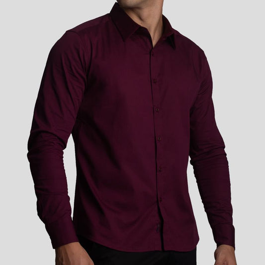Camisa de Traje | Ajuste Perfecto | Algodón Cómodo