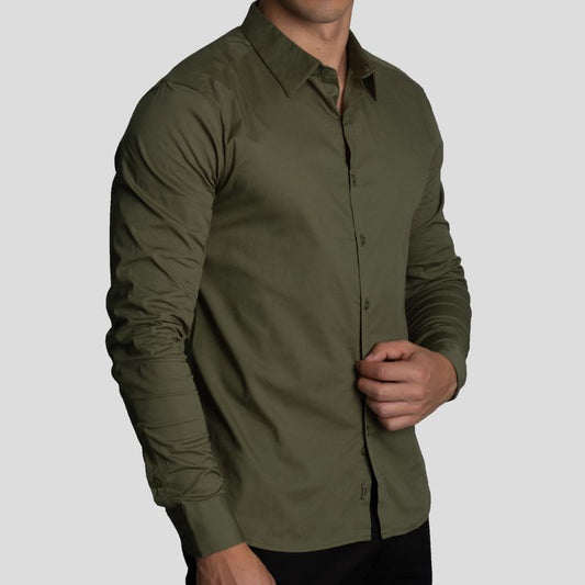 Camisa de Traje | Ajuste Perfecto | Algodón Cómodo