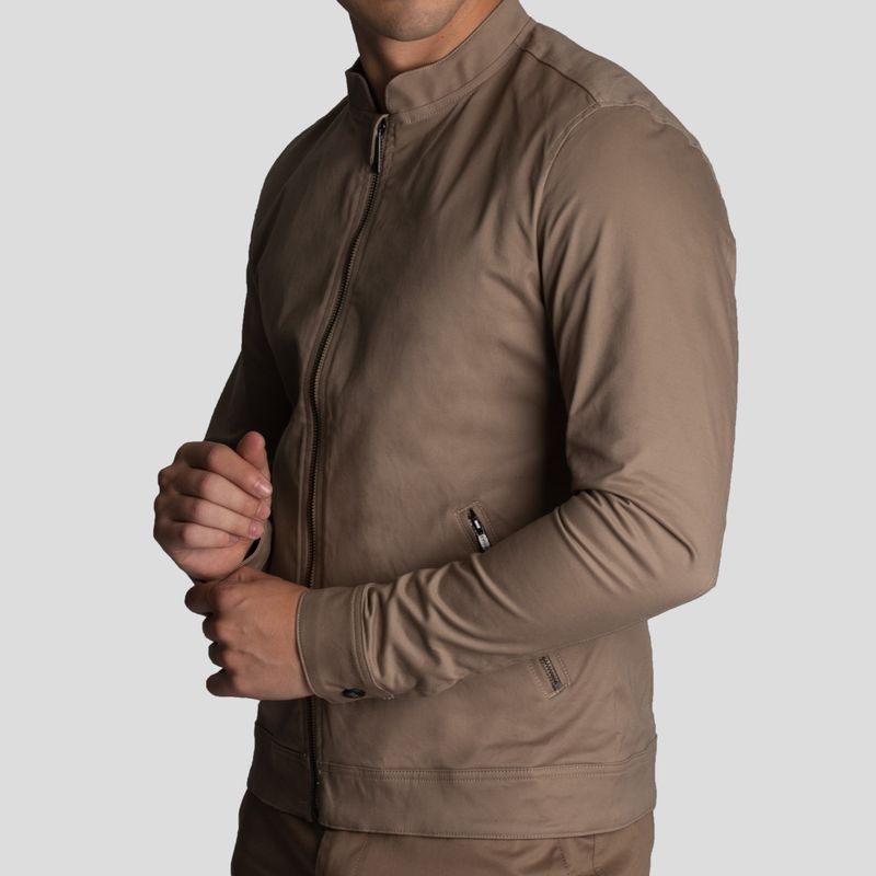 Neru Collar Jacket | Ajuste Perfecto | Gabardina Premium