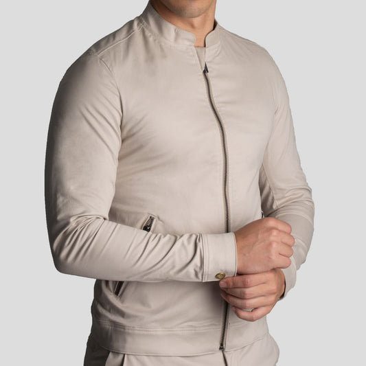 Neru Collar Jacket | Ajuste Perfecto | Gabardina Premium