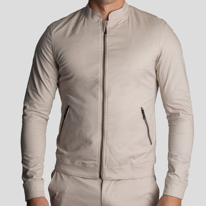 Neru Collar Jacket | Ajuste Perfecto | Gabardina Premium