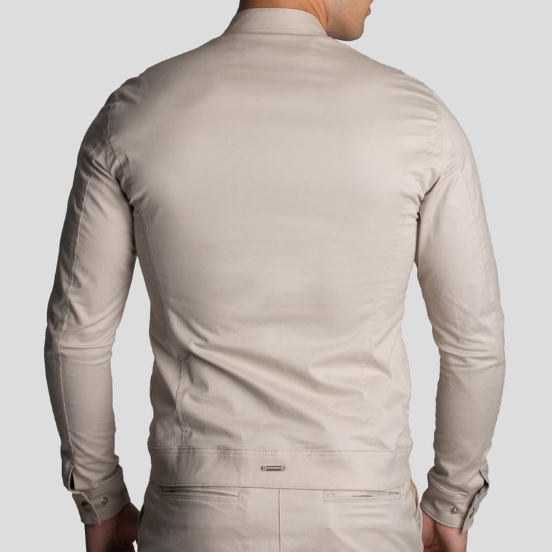 Neru Collar Jacket | Ajuste Perfecto | Gabardina Premium